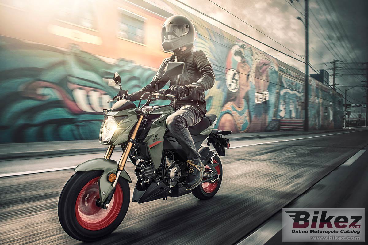 Thumbnail for Kawasaki Z125 Pro 2023