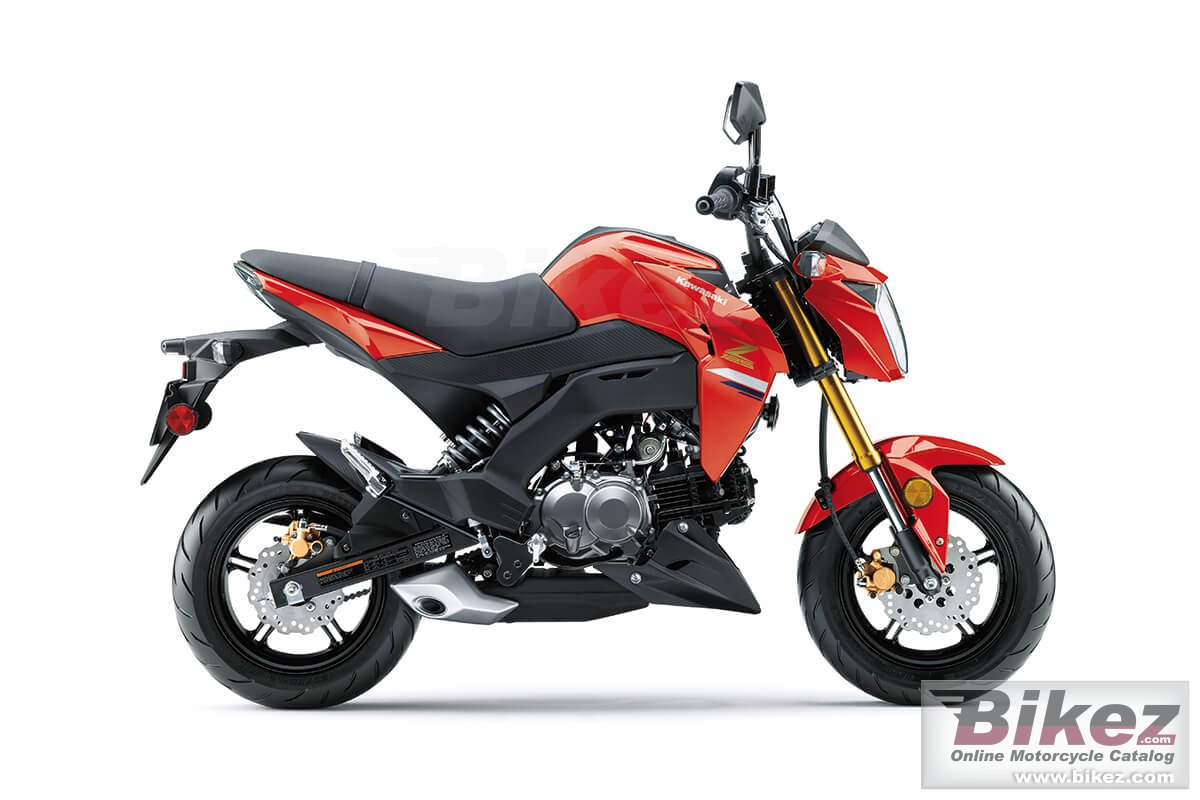 Thumbnail for Kawasaki Z125 Pro 2023