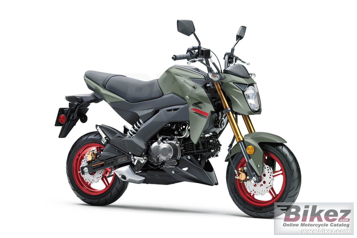 Thumbnail for Kawasaki Z125 Pro 2023