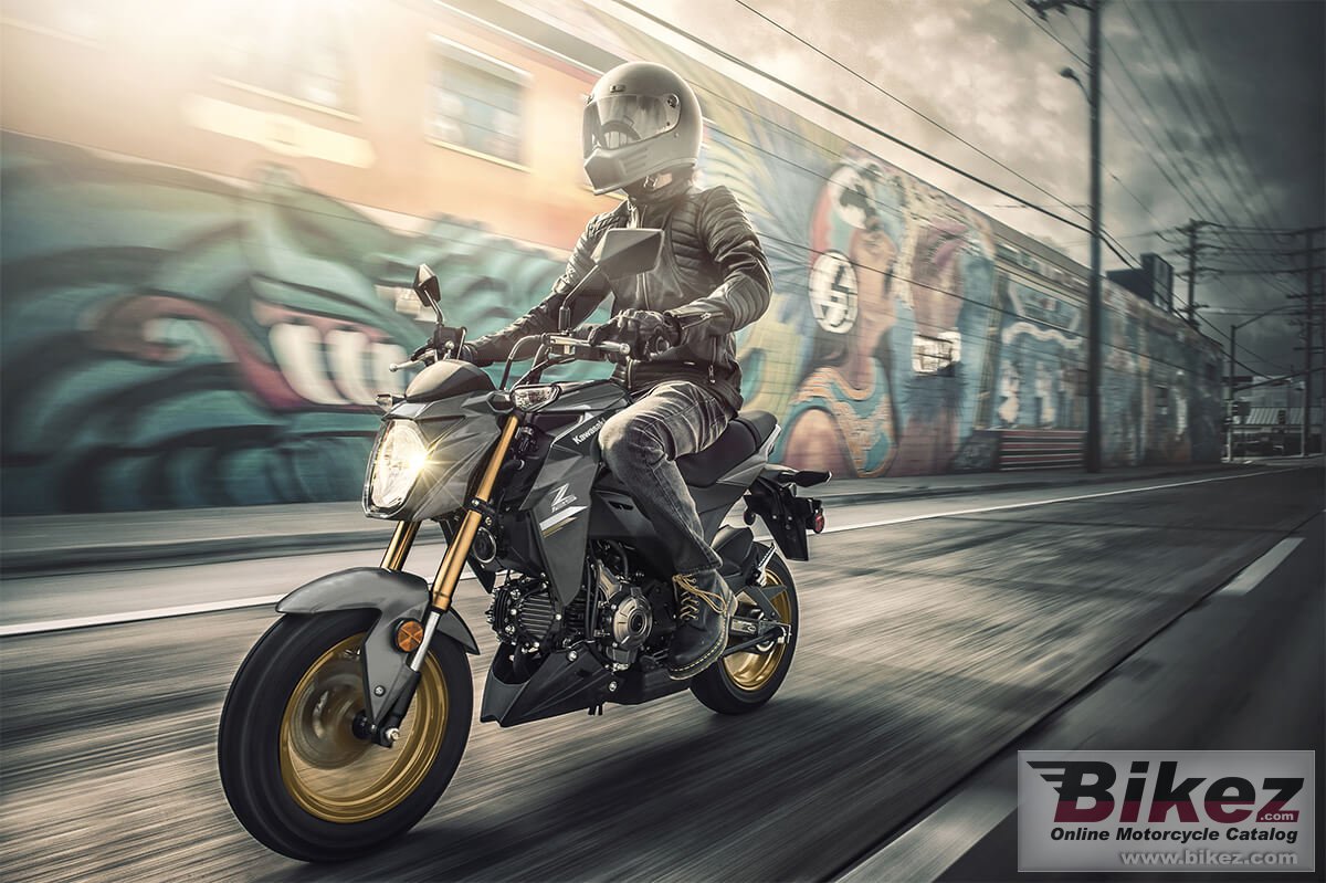 Thumbnail for Kawasaki Z125 Pro 2024