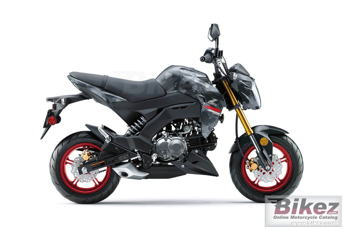Thumbnail for Kawasaki Z125 Pro 2024