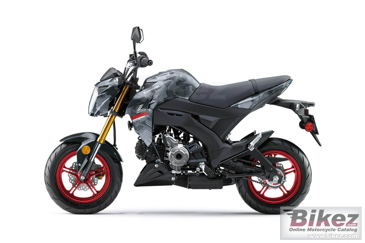 Thumbnail for Kawasaki Z125 Pro 2024