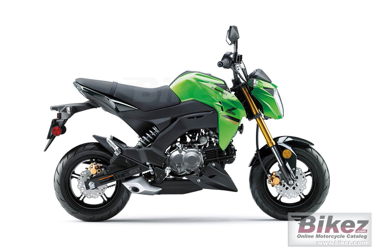 Thumbnail for Kawasaki Z125 Pro 2024