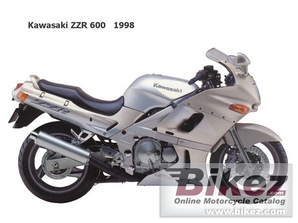 Thumbnail for Kawasaki ZZR 600 1998