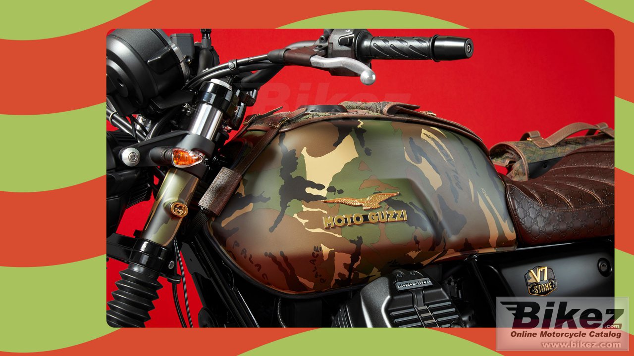 Thumbnail for Moto Guzzi V7 Gucci Palace 2023