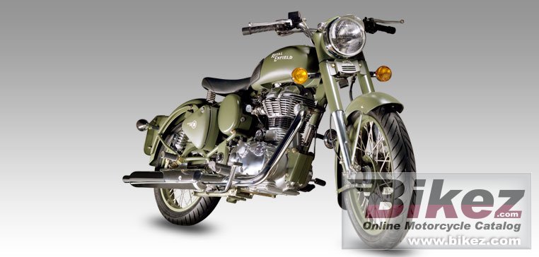 Thumbnail for Royal Enfield Classic Battle Green 2012