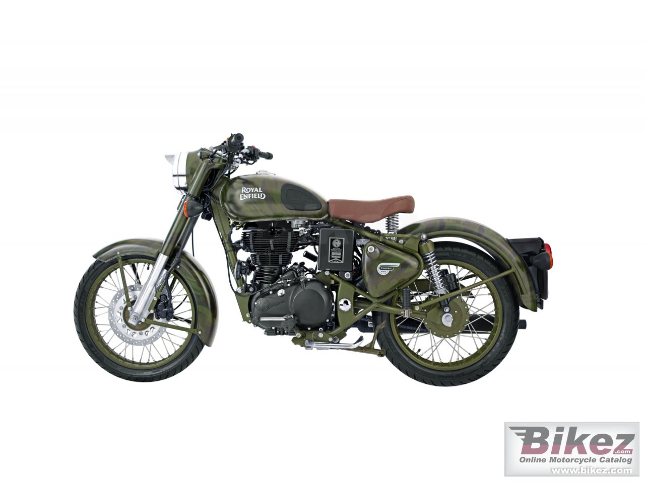 Thumbnail for Royal Enfield Classic Battle Green 2016