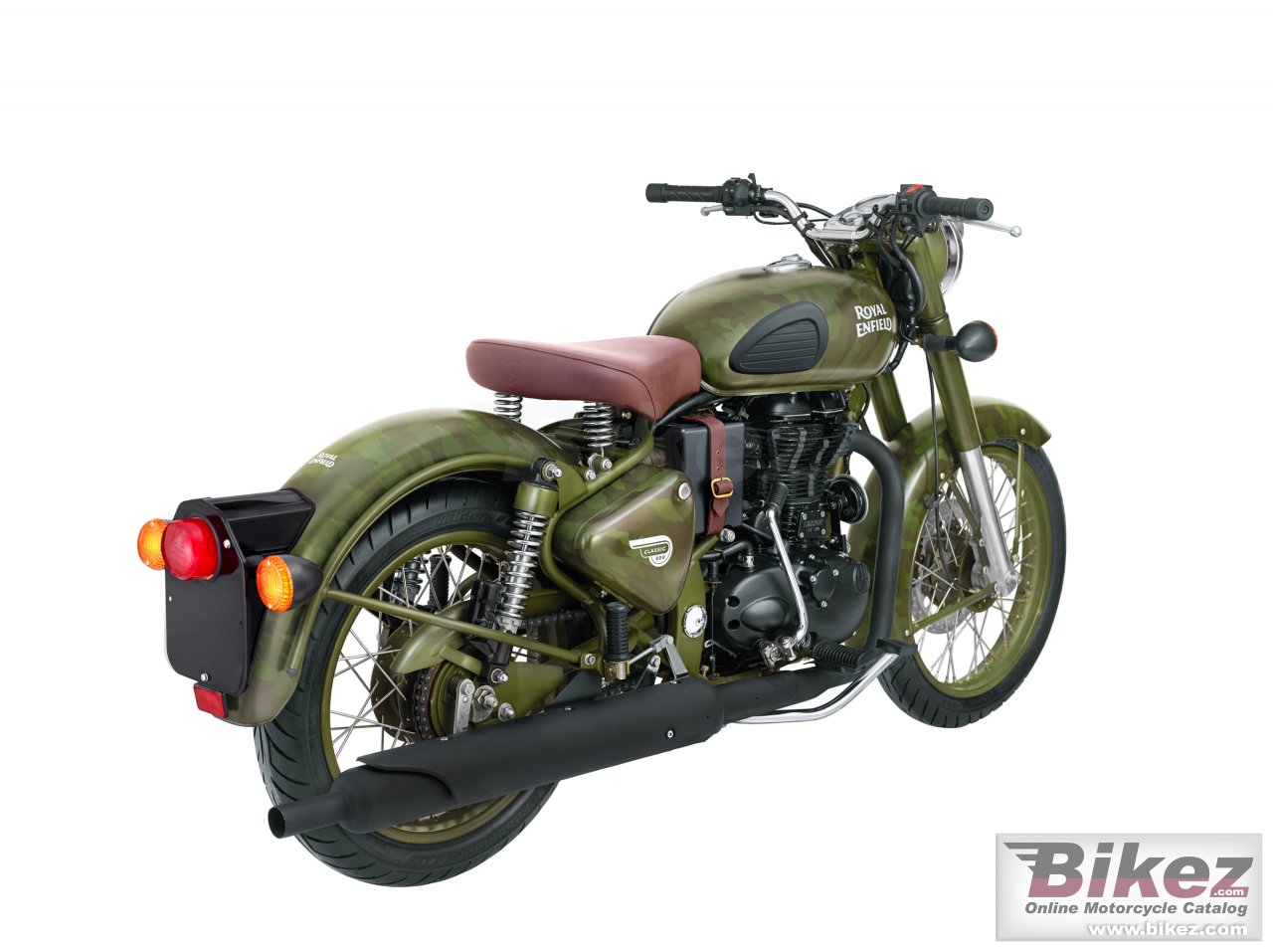 Thumbnail for Royal Enfield Classic Battle Green 2016