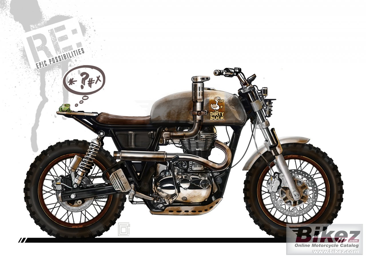 Thumbnail for Royal Enfield Custombike Dirty Duck 2018
