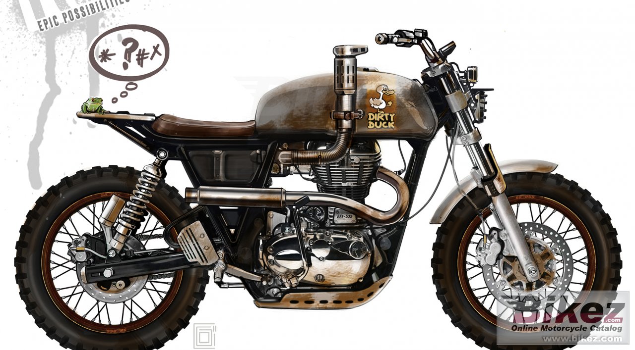 Royal Enfield Custombike Dirty Duck