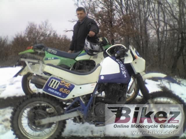 Suzuki DR 650 R Dakar (reduced effect)