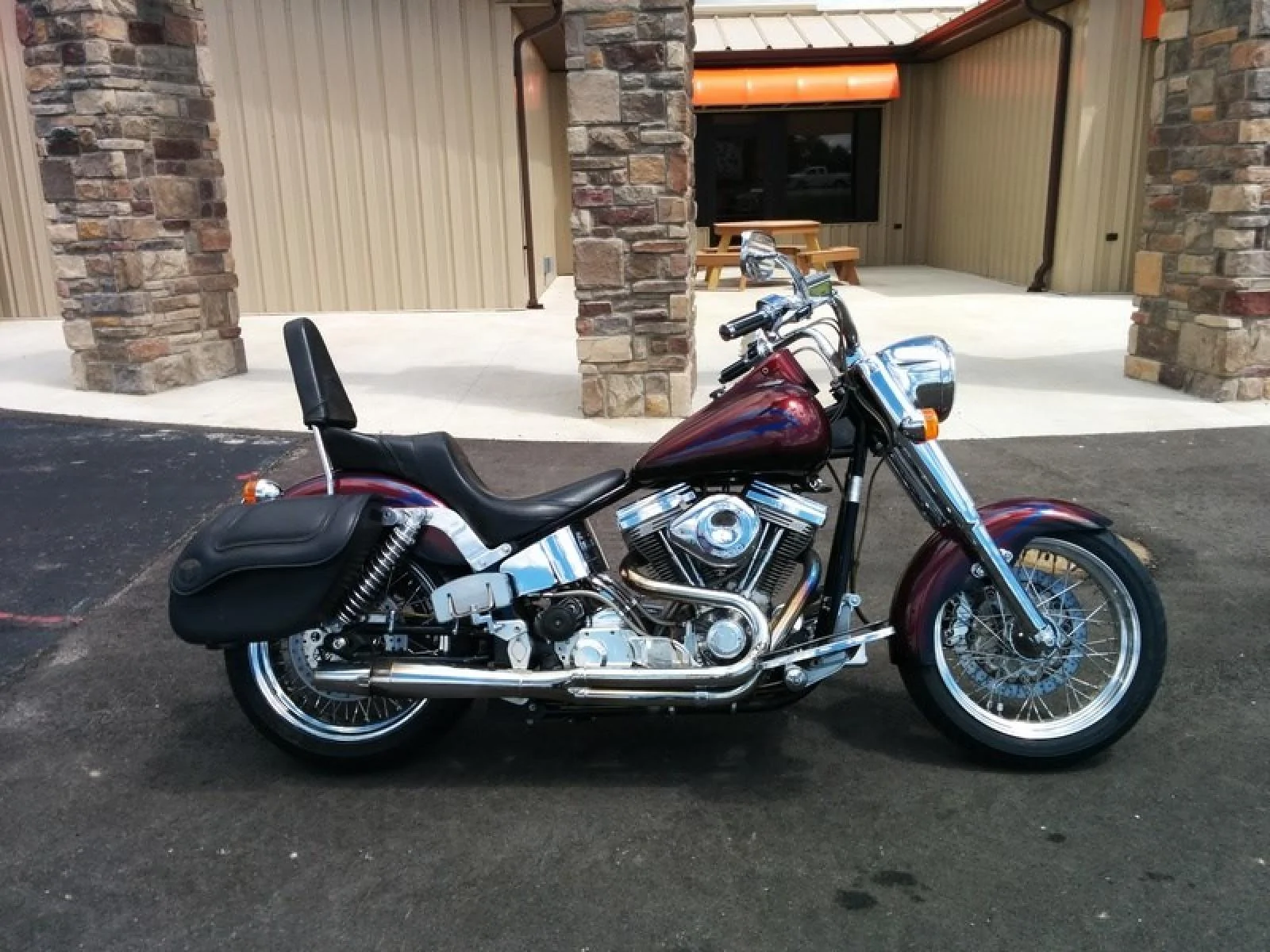 Titan Sidewinder Custom Pro Street Softail