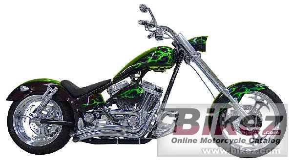 Thumbnail for Titan Sidewinder Rubber Mount Chopper 2007