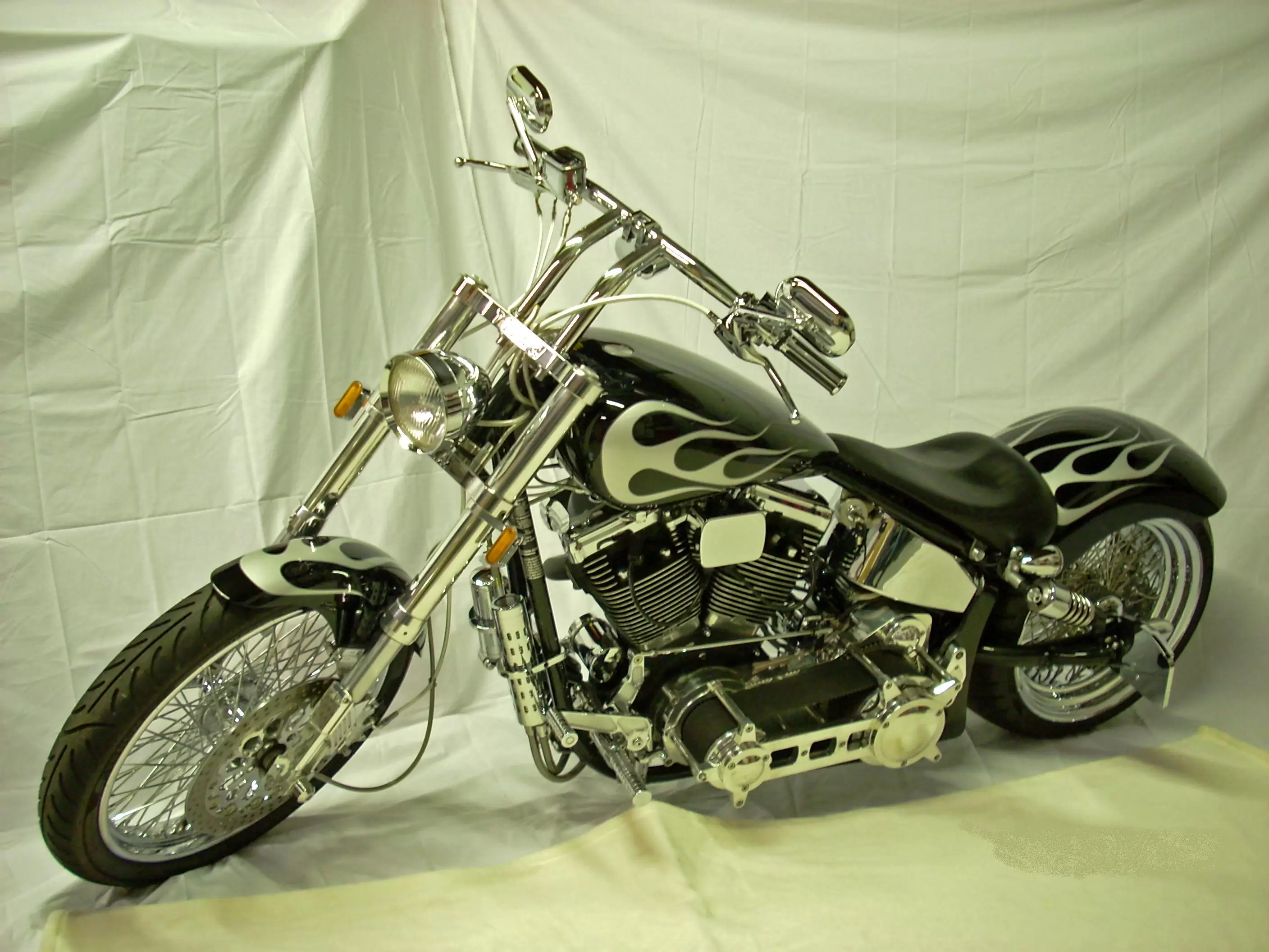 Thumbnail for Titan Sidewinder Rubber Mount Chopper 2007