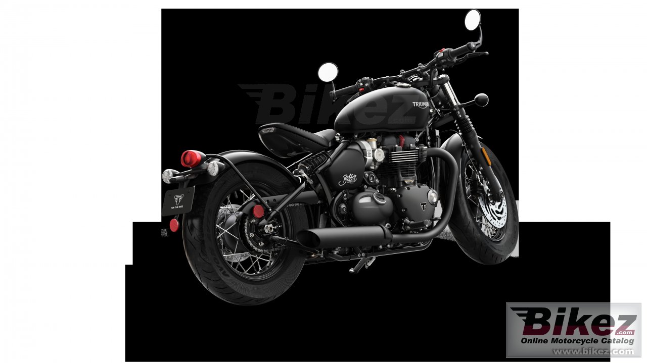 Thumbnail for Triumph Bonneville Bobber Black 2018