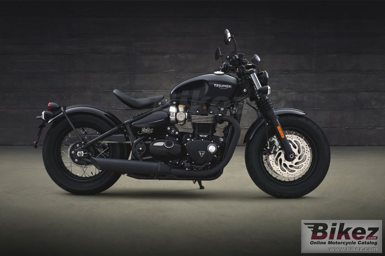 Thumbnail for Triumph Bonneville Bobber Black 2018