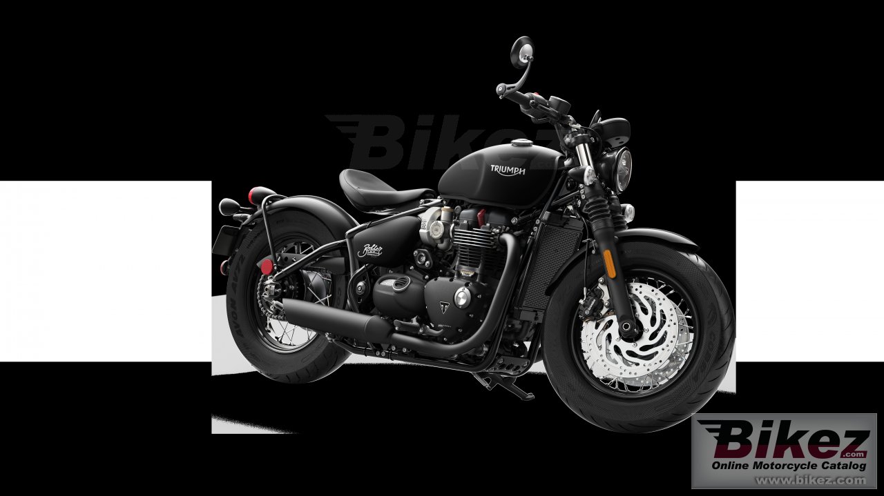 Thumbnail for Triumph Bonneville Bobber Black 2018