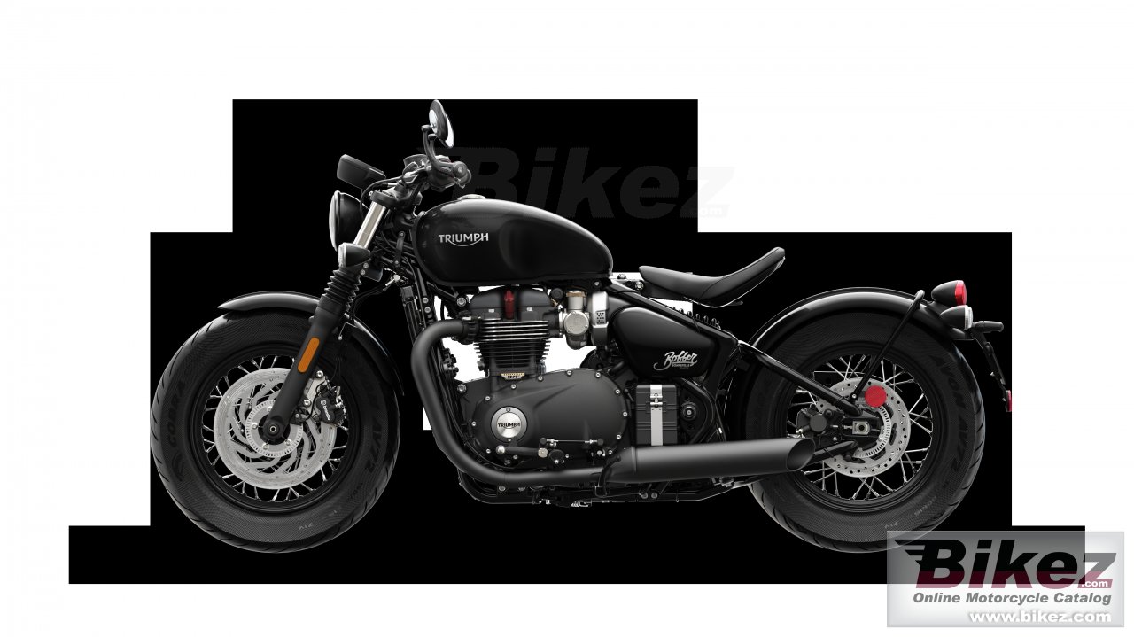 Thumbnail for Triumph Bonneville Bobber Black 2018