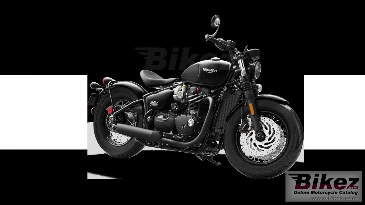 Thumbnail for Triumph Bonneville Bobber Black 2018