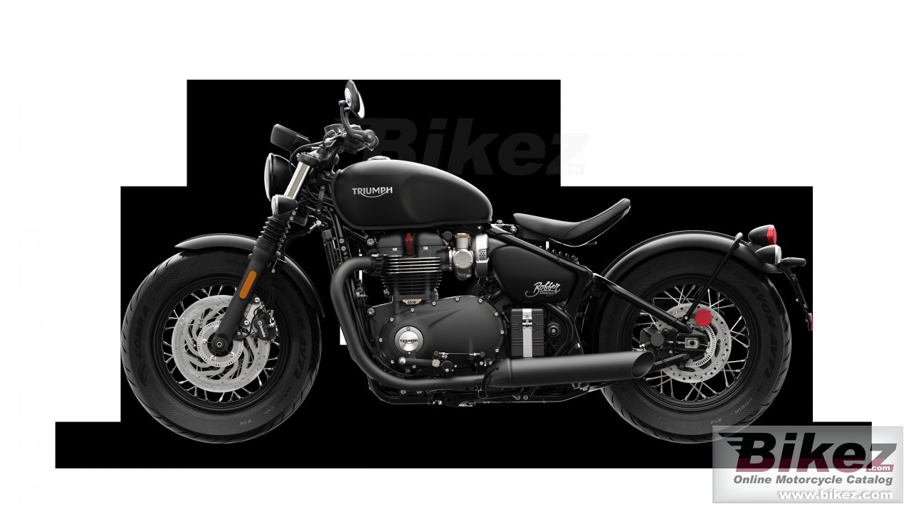 Thumbnail for Triumph Bonneville Bobber Black 2018