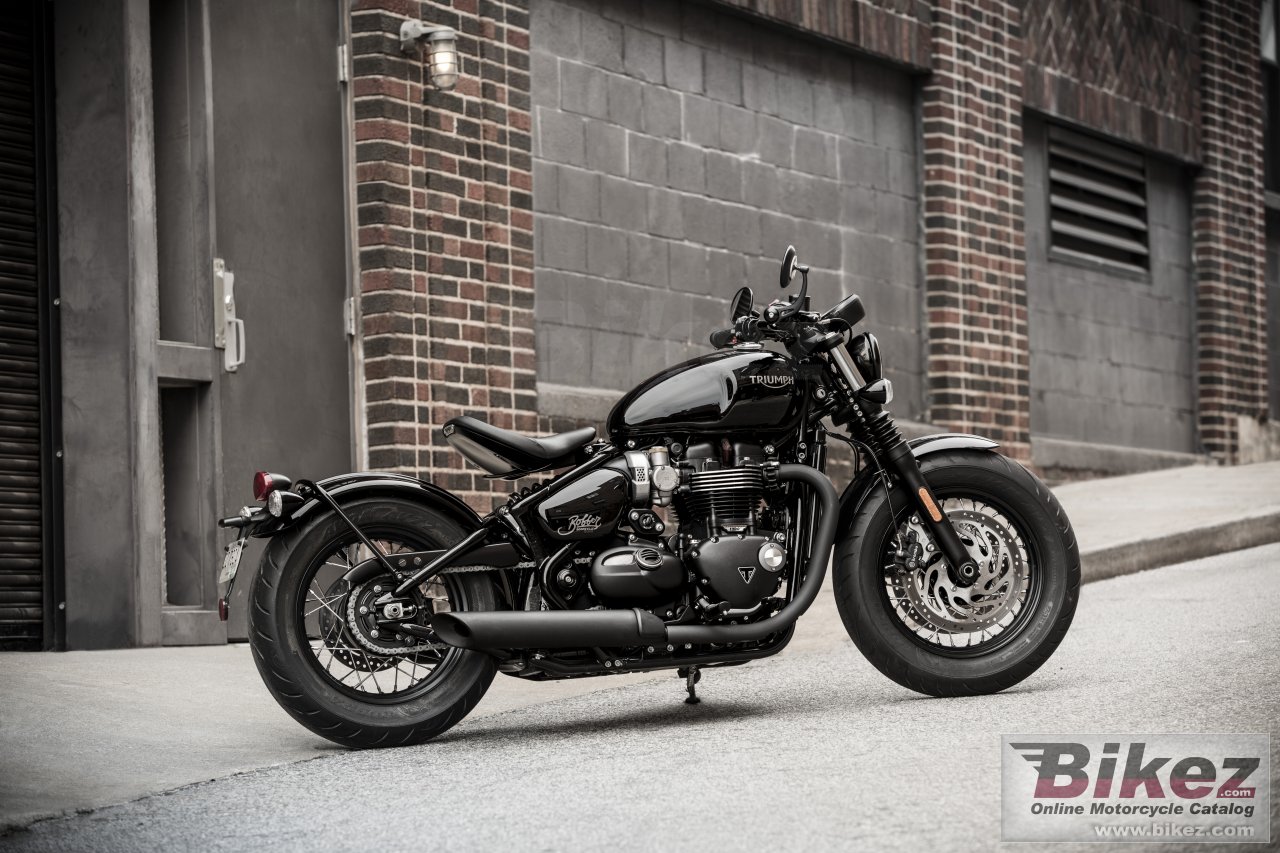 Thumbnail for Triumph Bonneville Bobber Black 2018