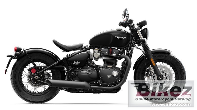 Triumph Bonneville Bobber Black