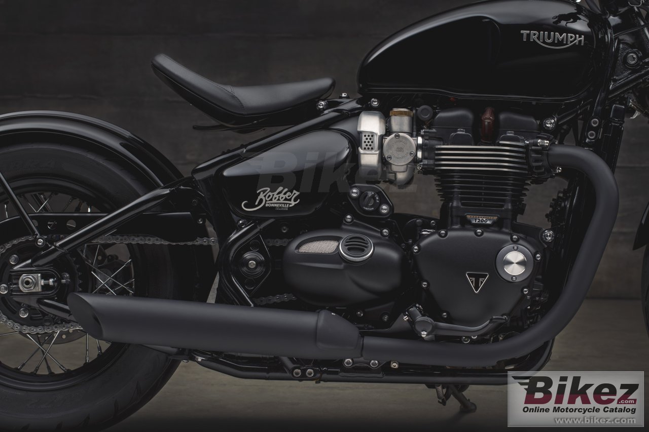 Thumbnail for Triumph Bonneville Bobber Black 2020