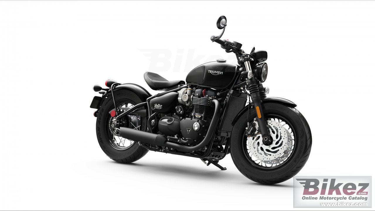 Triumph Bonneville Bobber Black