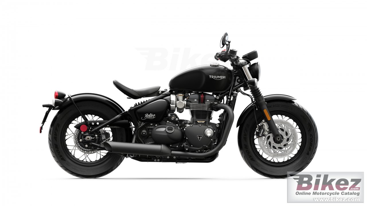 Thumbnail for Triumph Bonneville Bobber Black 2020