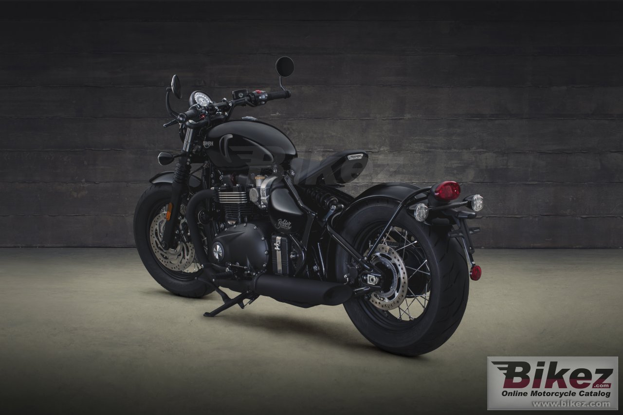 Thumbnail for Triumph Bonneville Bobber Black 2020