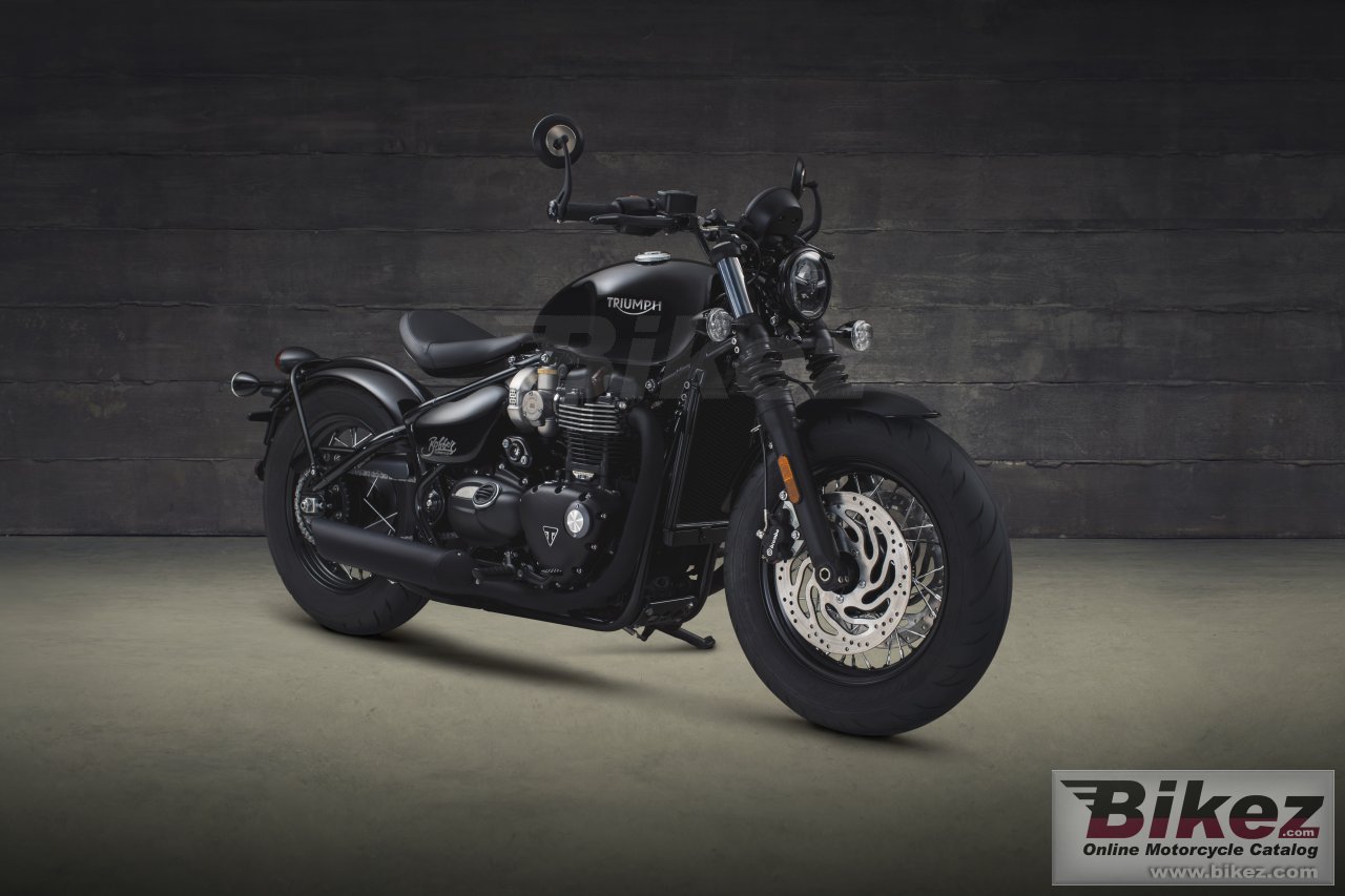 Thumbnail for Triumph Bonneville Bobber Black 2020