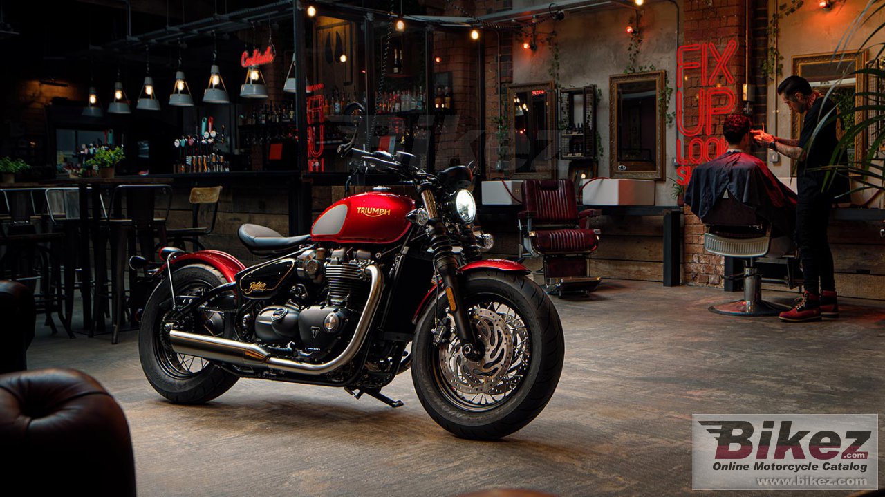 Thumbnail for Triumph Bonneville Bobber Gold Line 2023