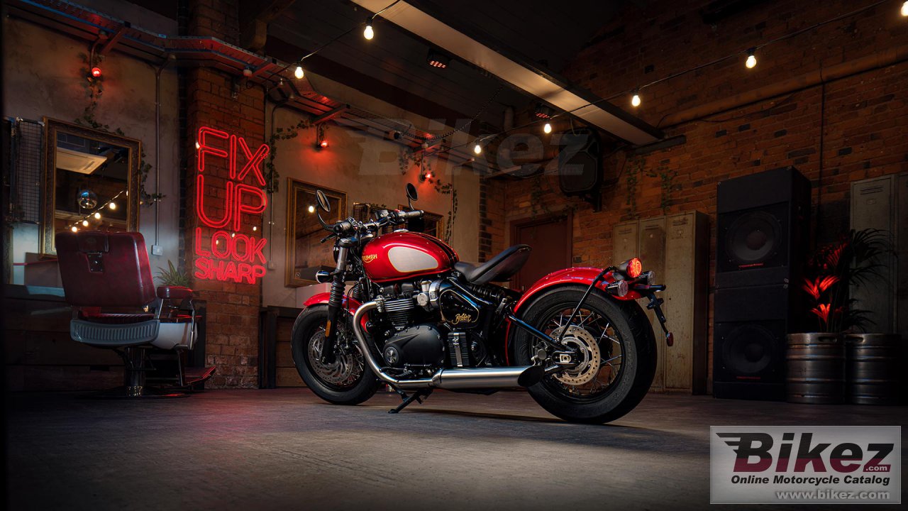 Thumbnail for Triumph Bonneville Bobber Gold Line 2023
