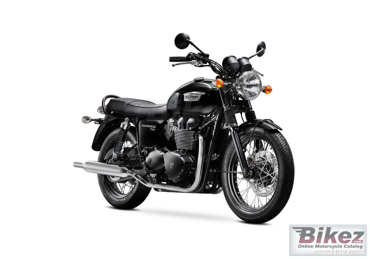 Triumph Bonneville T100 Black