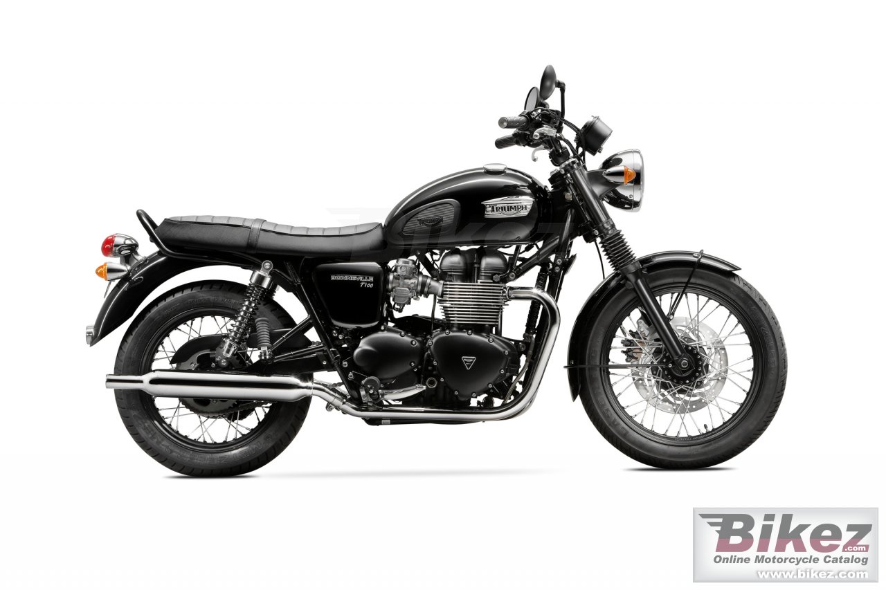 Triumph Bonneville T100 Black