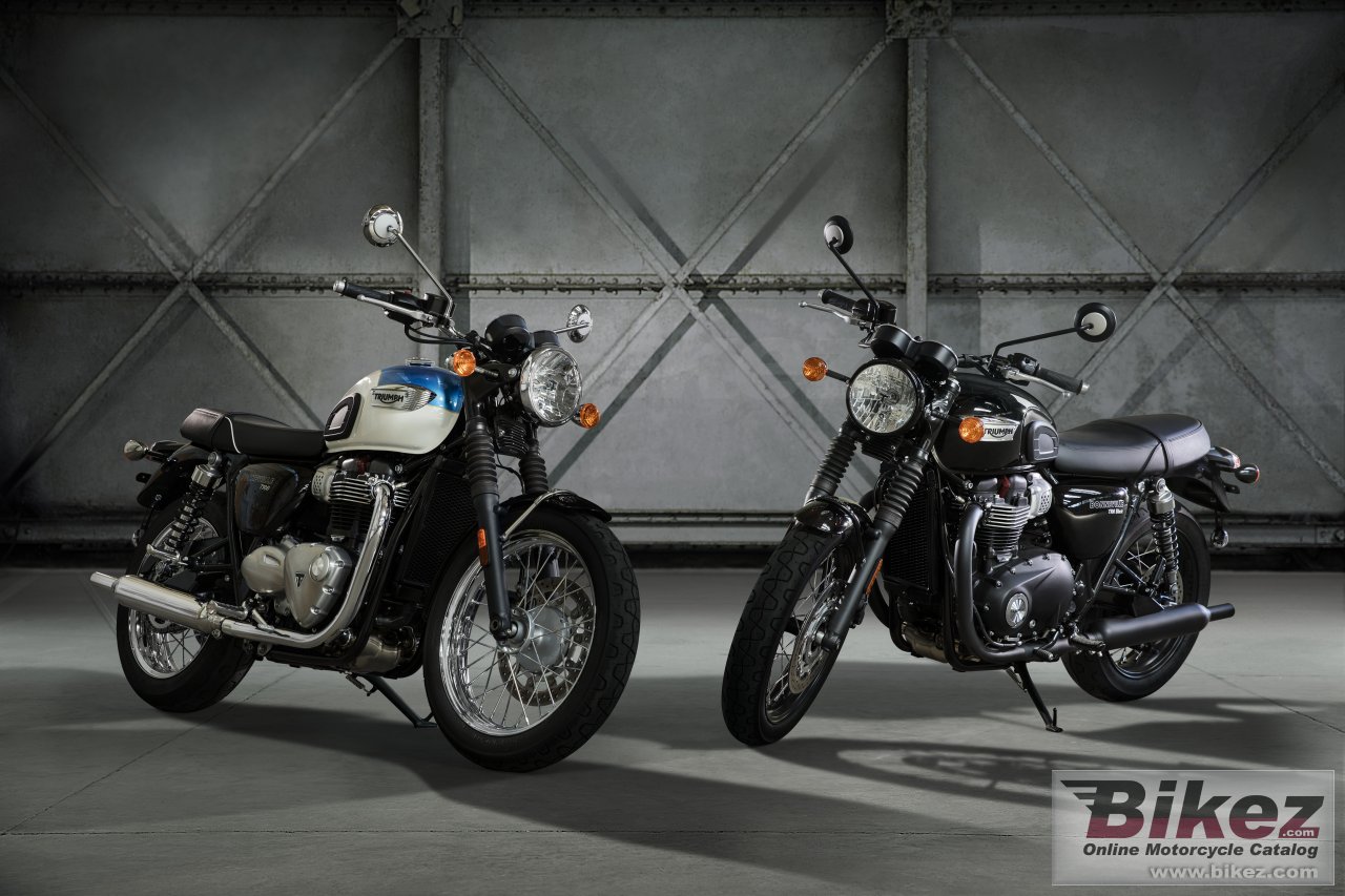 Thumbnail for Triumph Bonneville T100 Black 2018