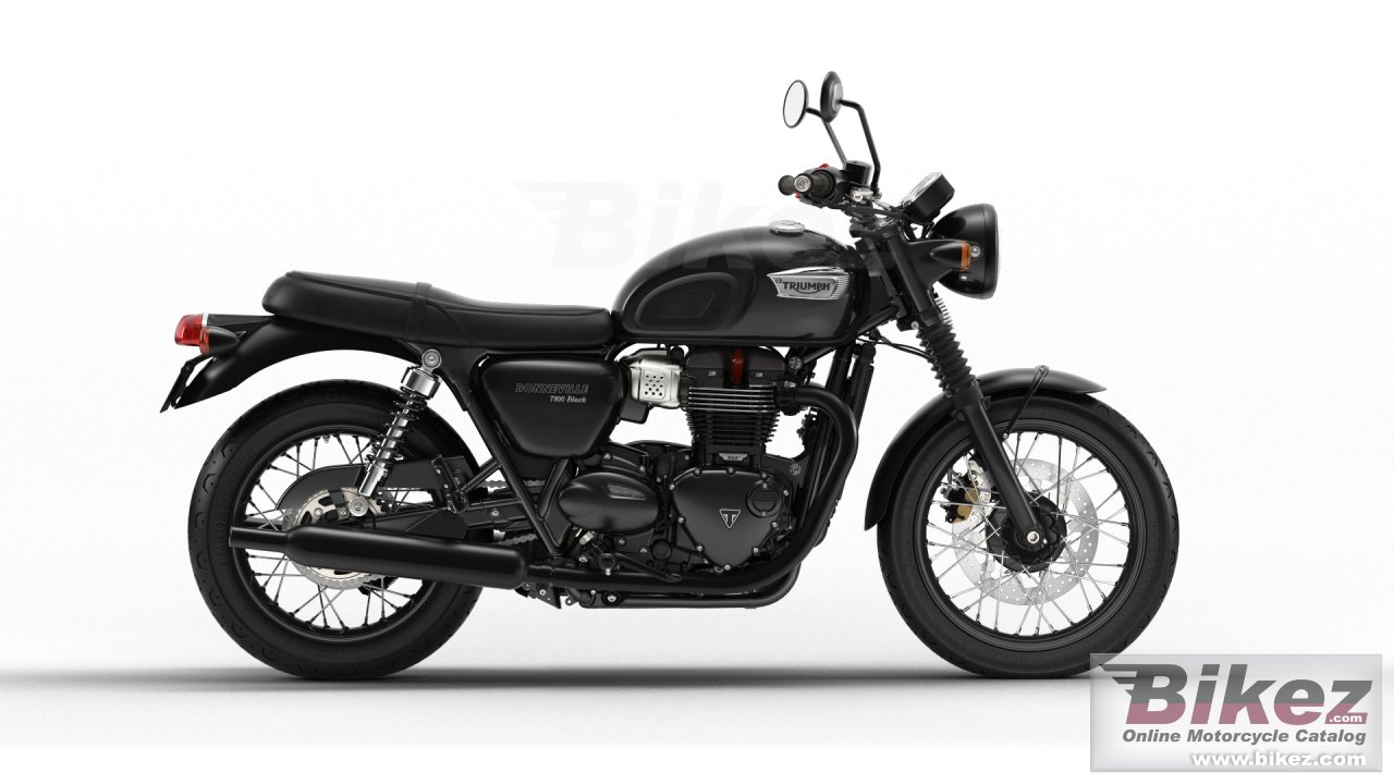 Triumph Bonneville T100 Black