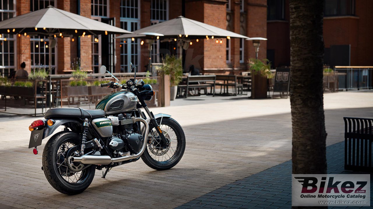 Thumbnail for Triumph Bonneville T100 Gold Line 2023