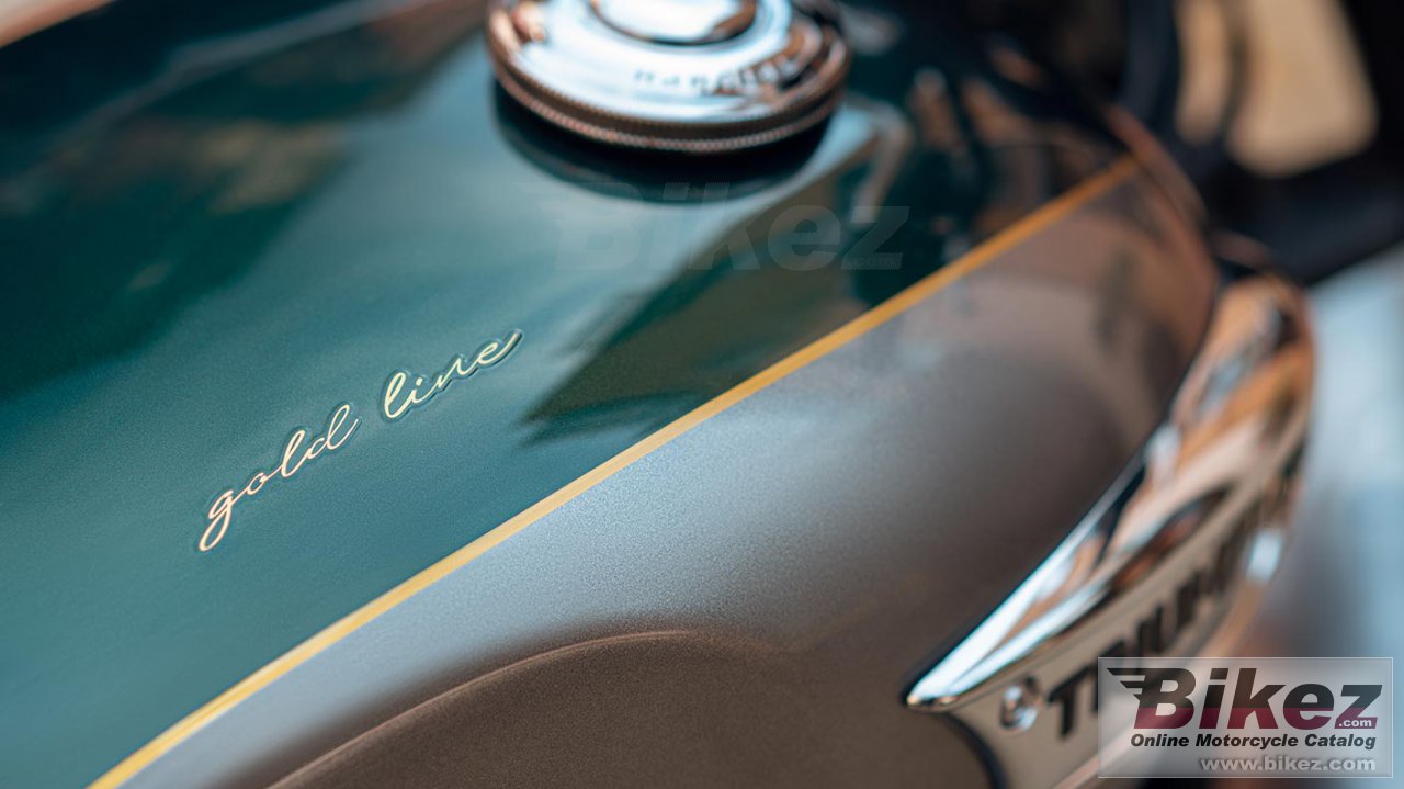 Thumbnail for Triumph Bonneville T100 Gold Line 2023