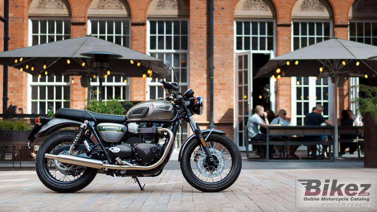 Thumbnail for Triumph Bonneville T100 Gold Line 2023
