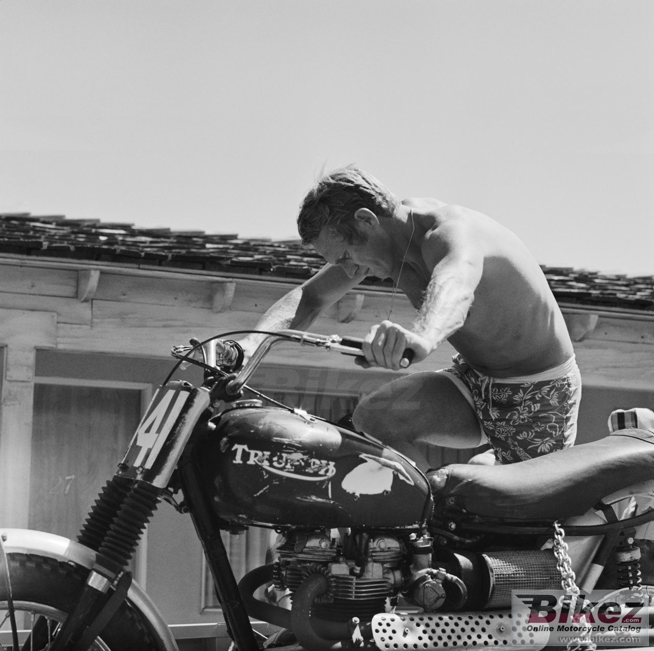 Thumbnail for Triumph Bonneville T100 Steve McQueen 2012