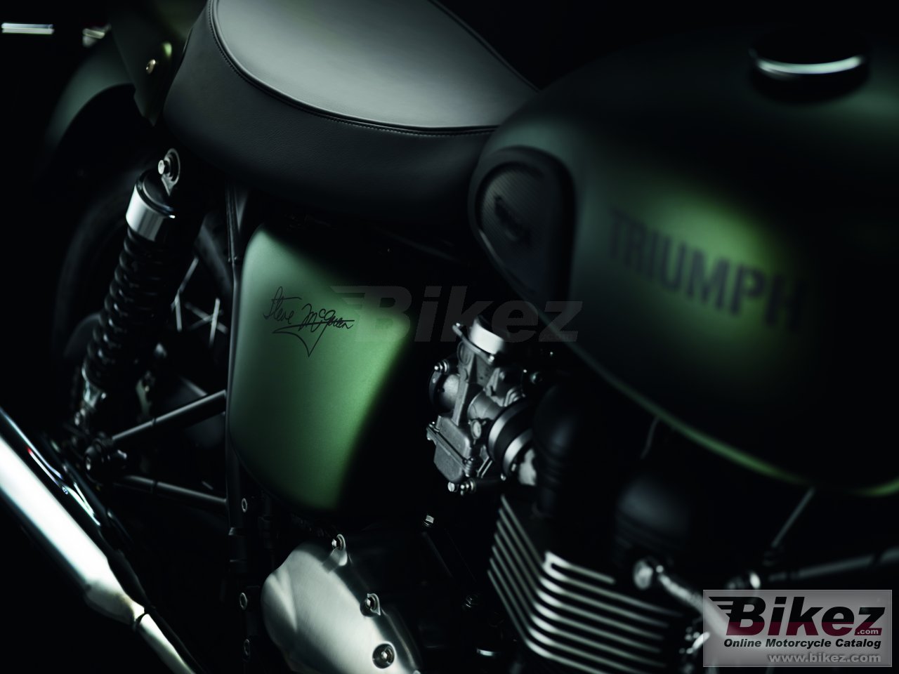 Thumbnail for Triumph Bonneville T100 Steve McQueen 2012