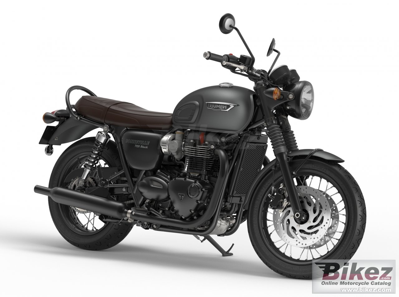 Triumph Bonneville T120 Black