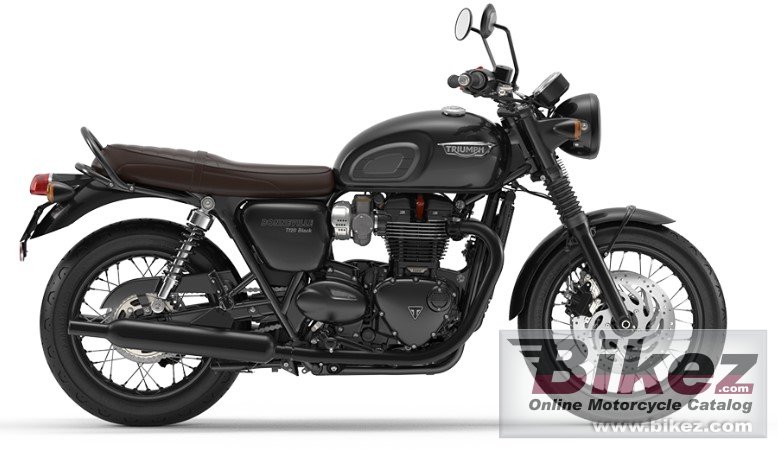 Triumph Bonneville T120 Black