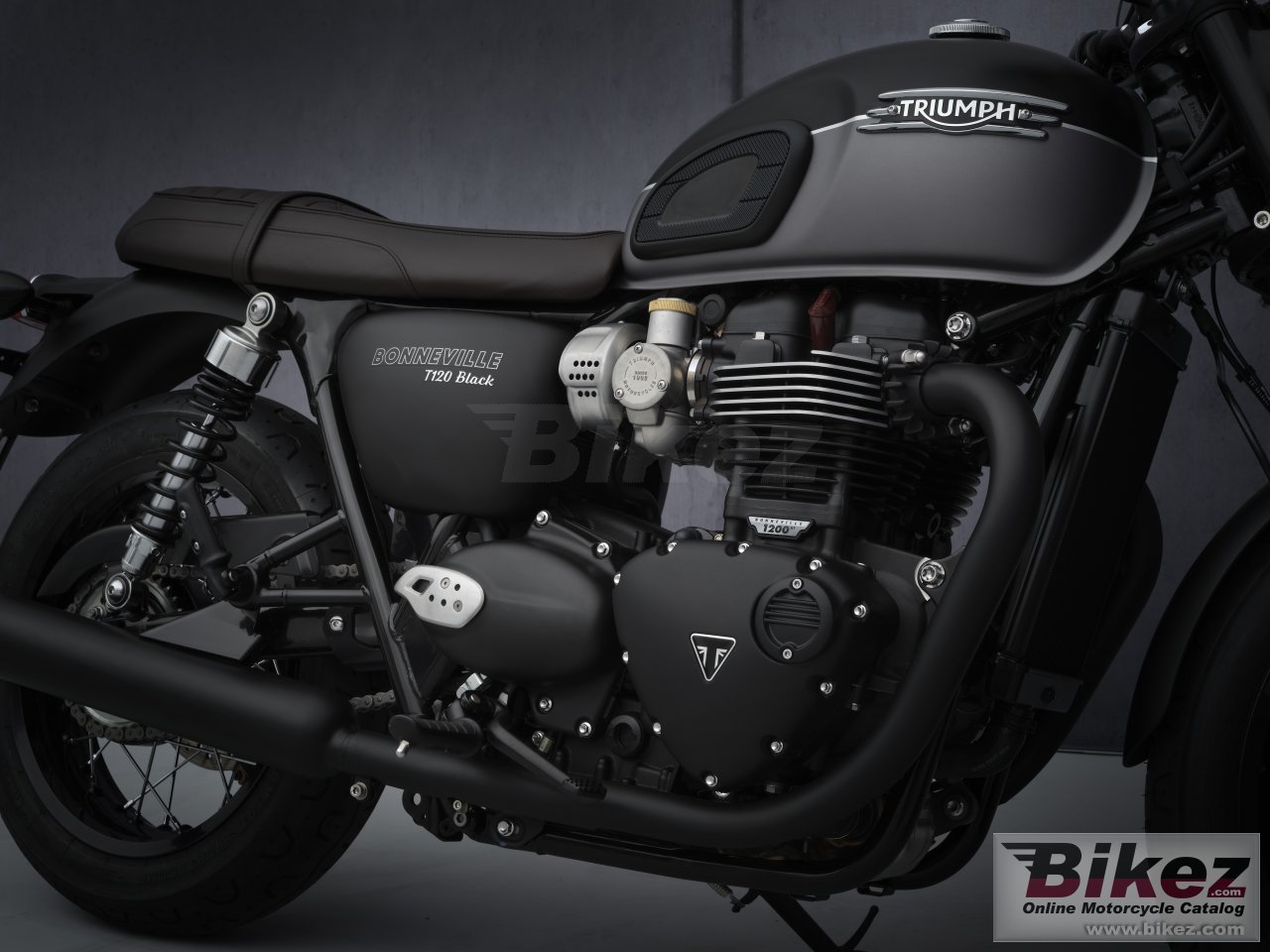 Thumbnail for Triumph Bonneville T120 Black 2021