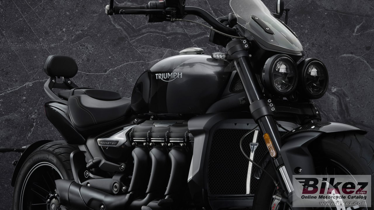 Thumbnail for Triumph Rocket 3 GT Triple Black 2021