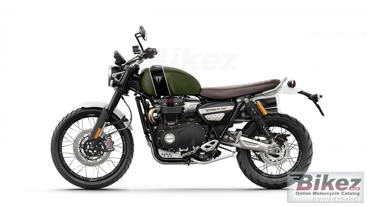 Thumbnail for Triumph Scrambler 1200 Steve Mcqueen 2021
