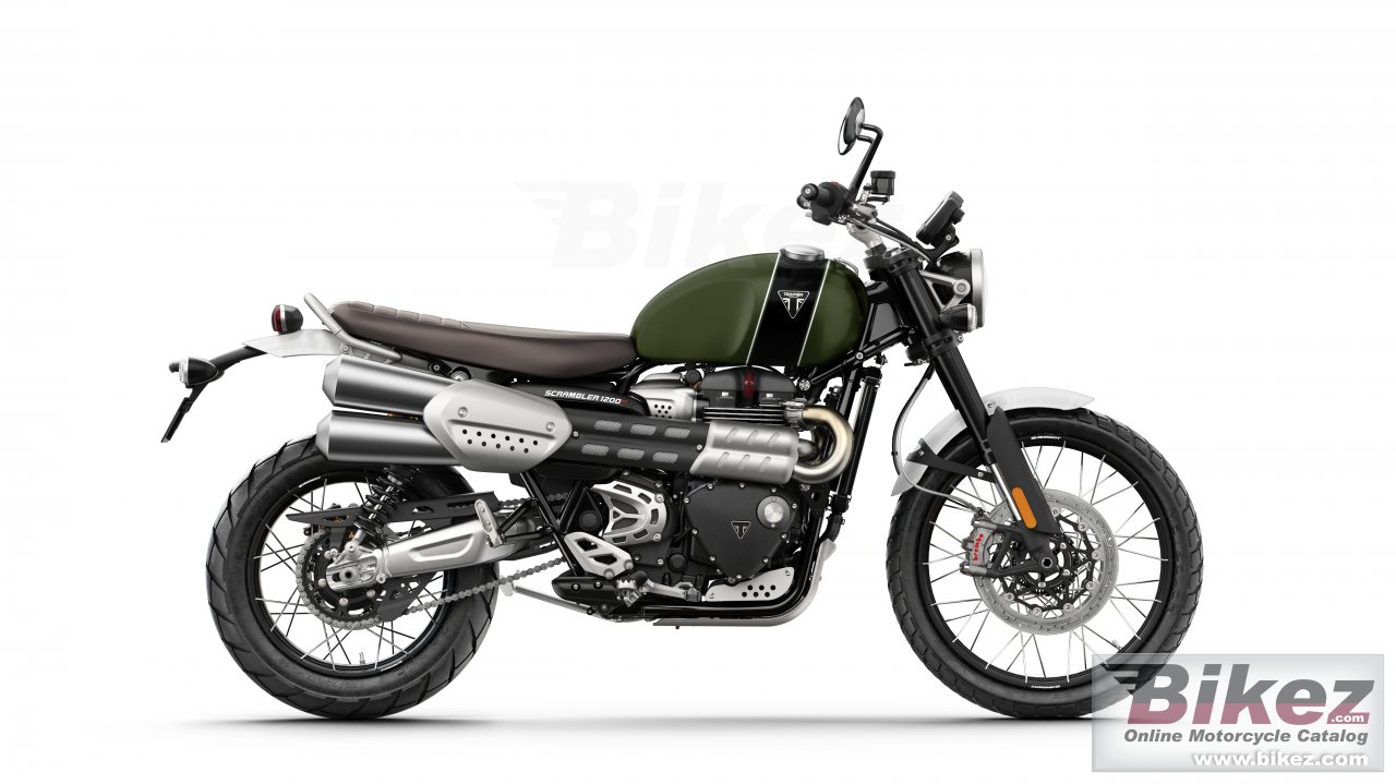 Thumbnail for Triumph Scrambler 1200 Steve Mcqueen 2021
