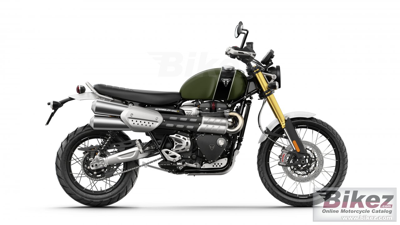 Thumbnail for Triumph Scrambler 1200 Steve Mcqueen 2021