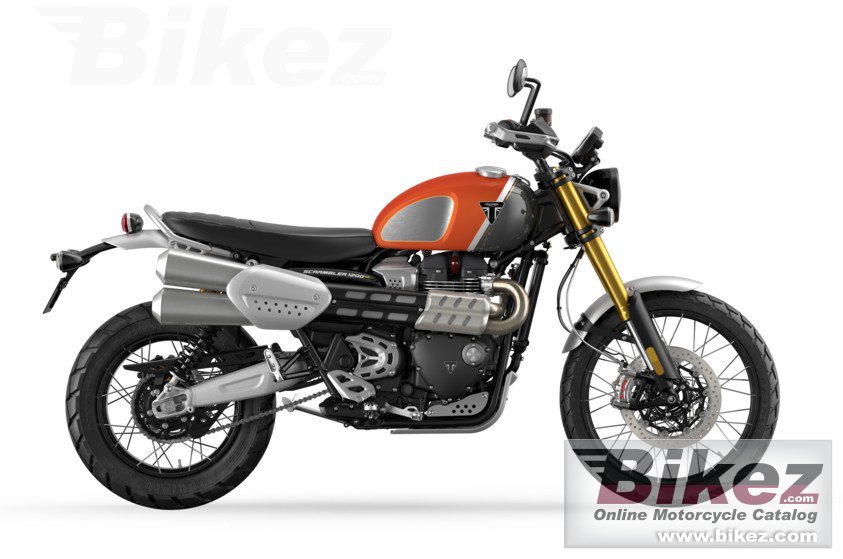 Triumph Scrambler 1200 XE Gold Line
